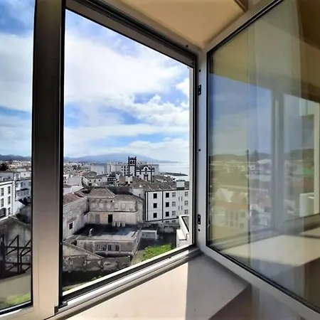 Bvl - View And Location Of The * Ponta Delgada (Sao Miguel)