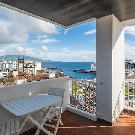 Bvl - View And Location Of The Ponta Delgada (Sao Miguel)