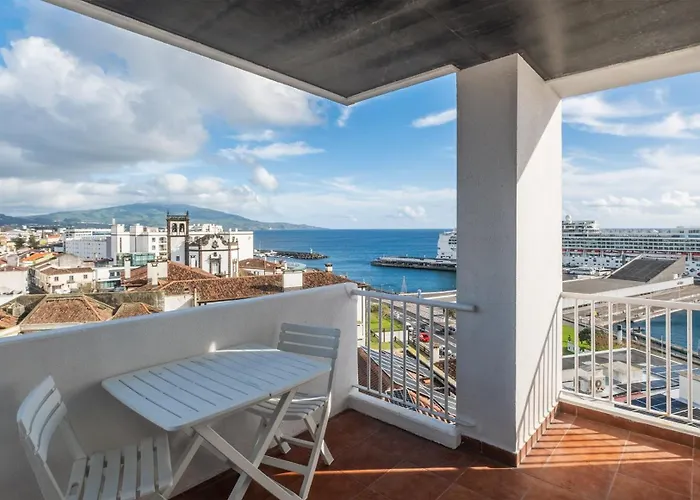 Bvl - View And Location Of The Ponta Delgada (Sao Miguel)